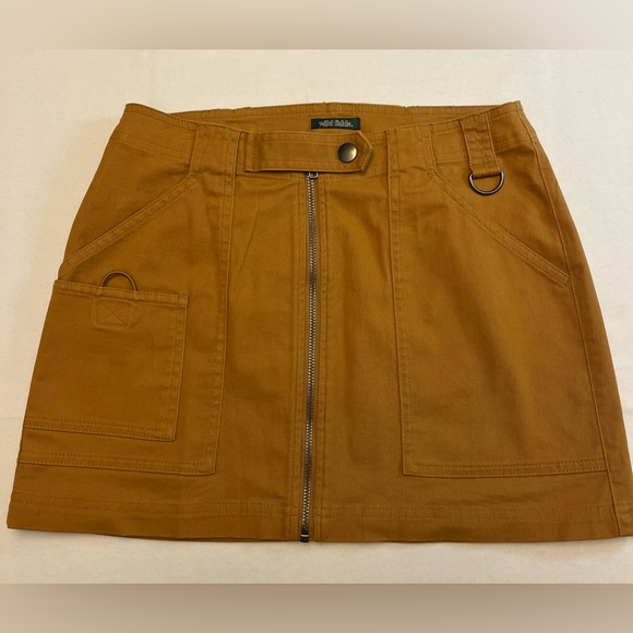 wild fable Dresses & Skirts - Women's Cargo Utility A-Line Mini Skirt - Wild Fable Brown size XS